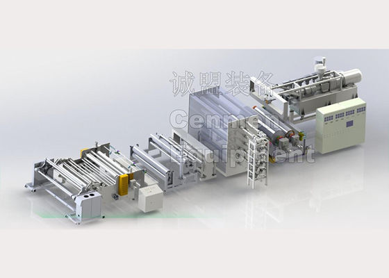 Stone Paper Casting Stretch Film Membentuk Lini Produksi