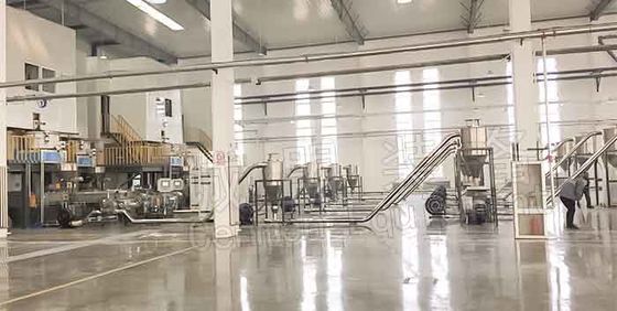 Green Masterbatch Plastic Penggabungan Line Berbasis Bio Untuk Bidang Pengemasan