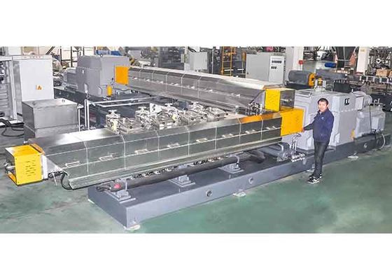 TSR Series Extruder Kembar Sekrup Penggabungan Extruder Efisiensi Tinggi Bekerja Stabil