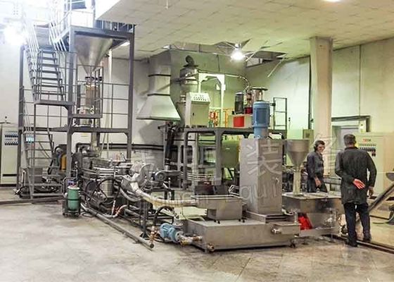 Sioplas (Silane XLPE) senyawa XLPE kabel tegangan rendah Garis Ekstrusi